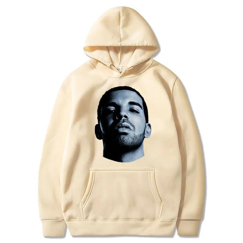 Rapper Drizzy Drake Graphic Men's Hoodies Oversized Vintage Gothic Sweatshirts Hip Hop Trendy Casual Fans Tracksuit Streetwear