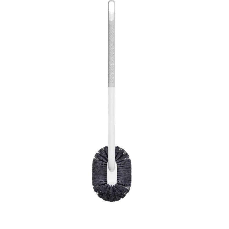 Back-to-School Dorm Squat Toilet Cleaning Brush - Household Bathroom Tool for Dead Corners