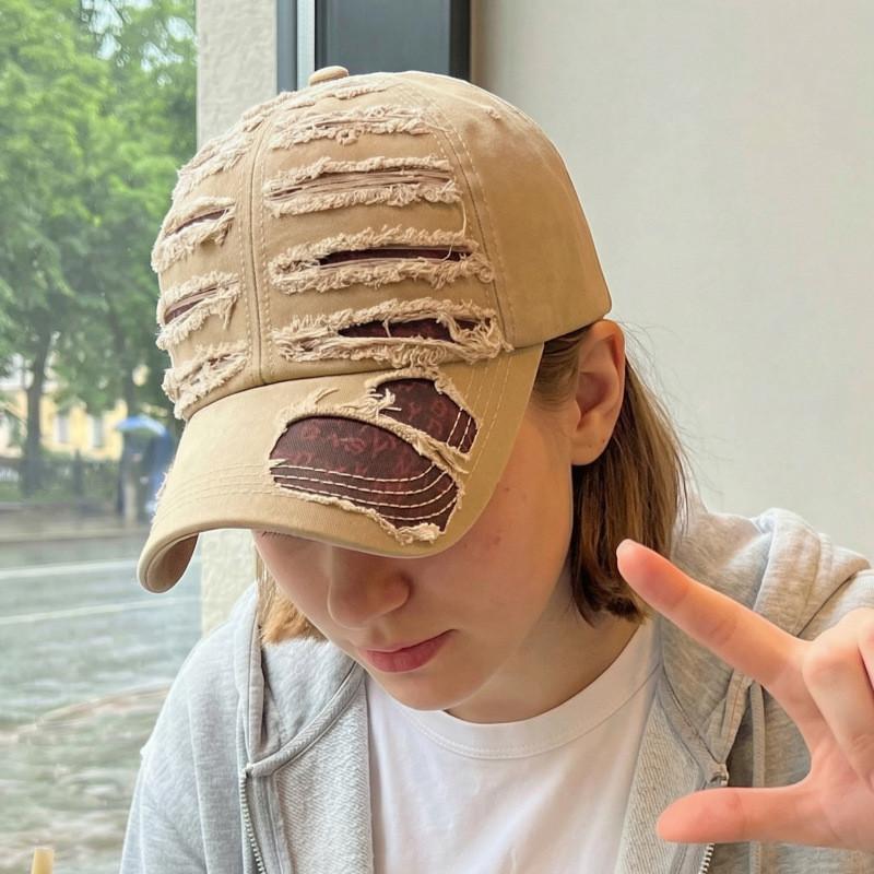 Streetwear Vintage Cotton Baseball Cap With Sun Protection For Men And Women