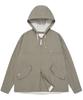 COVERNAT Cotton Hoodie Jacket Beige