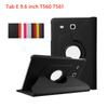 360 Rotating Smart Case For Samsung Galaxy Tab E 9.6 9.6" T560 T561 SM-T565 Folding Folio PU Leather Stand Holder Tablet