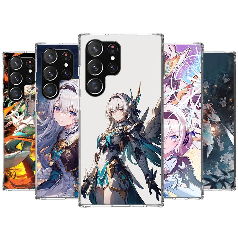 Honkai Star Rail Firefly Phone Case For Samsung Galaxy S25 S24 S23 Plus S22 Ultra S21 S20 FE S10 + S25 Edge Funda Shell Coque Ga