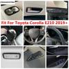 Middle AC Air Vent Strip / Steering Wheel Frame / Gear Shift Head Cover Trim ABS Accessories For Toyota Corolla E210  - 2025