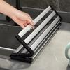 1pcs Kitchen Sink Draining Rack 304 stainless steel Square Tubes Dish Rack Can Folded Fruit And Vegetable Dishes Filter Shelf