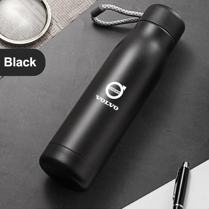 För Volvo XC90 S60 V40 XC60 S80 Rostfritt Stål Bärbar Student Kreativ 550ML Stor Kapacitet Vattenmugg Vattenkokare Personlig Kopp
