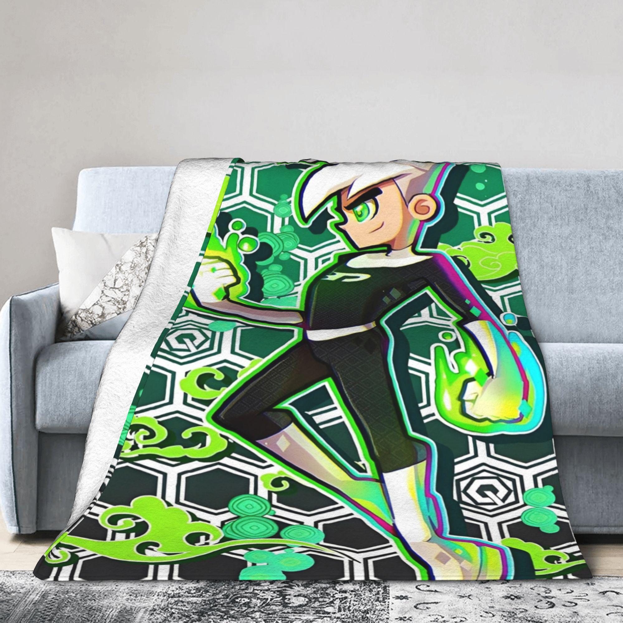 Comfort Dannys Phantoms Blanket Accessories Bedding Decorative Throw Blankets Super Warm Flannel for Car 75X95CM