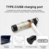 LED Pocket Hat Clip Flashlight Type-C Charging Portable Camping Work Light Outdoor Mini Flashlight with Magnetic Hook Flashlight