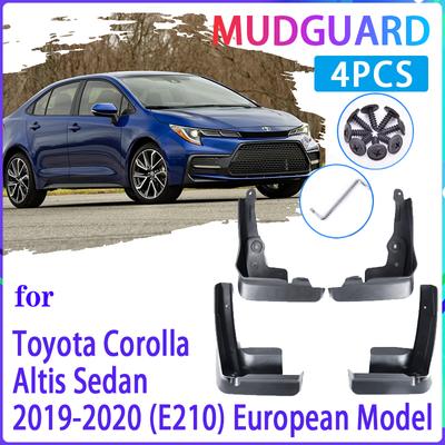 Auto-Schmutzfänger für Toyota Corolla Altis E210 Limousine Limousine ~ Kotflügel Spritzschutz Kotflügel Schmutzfänger Auto