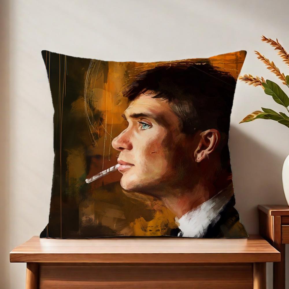 P-peaky B-blinders tv cushion cover For Pillow Printing Sofa Decoration Home Car Room Coffee Shop Office Nordic Simplicity
