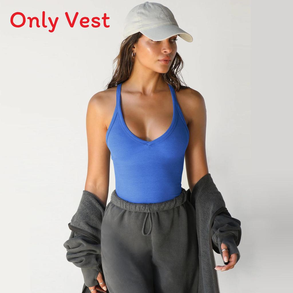 Y2k Knit Vest For Women With High Elasticity And Slim Fit For Streetwear Fashion