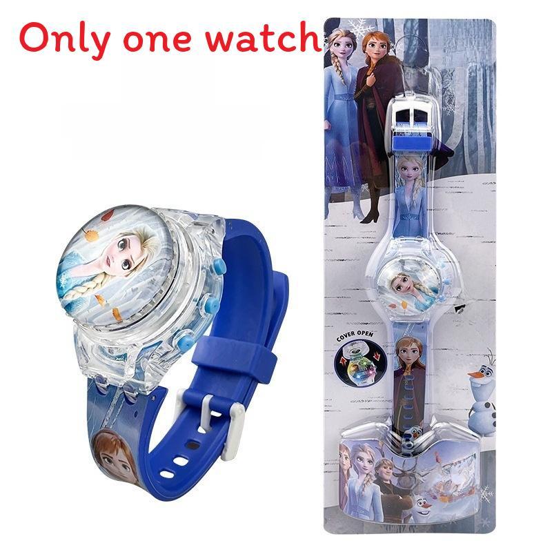 Hello Kitty Otočný flip kryt Lehký hudební hodinky Pro děti Interaktivní Decora