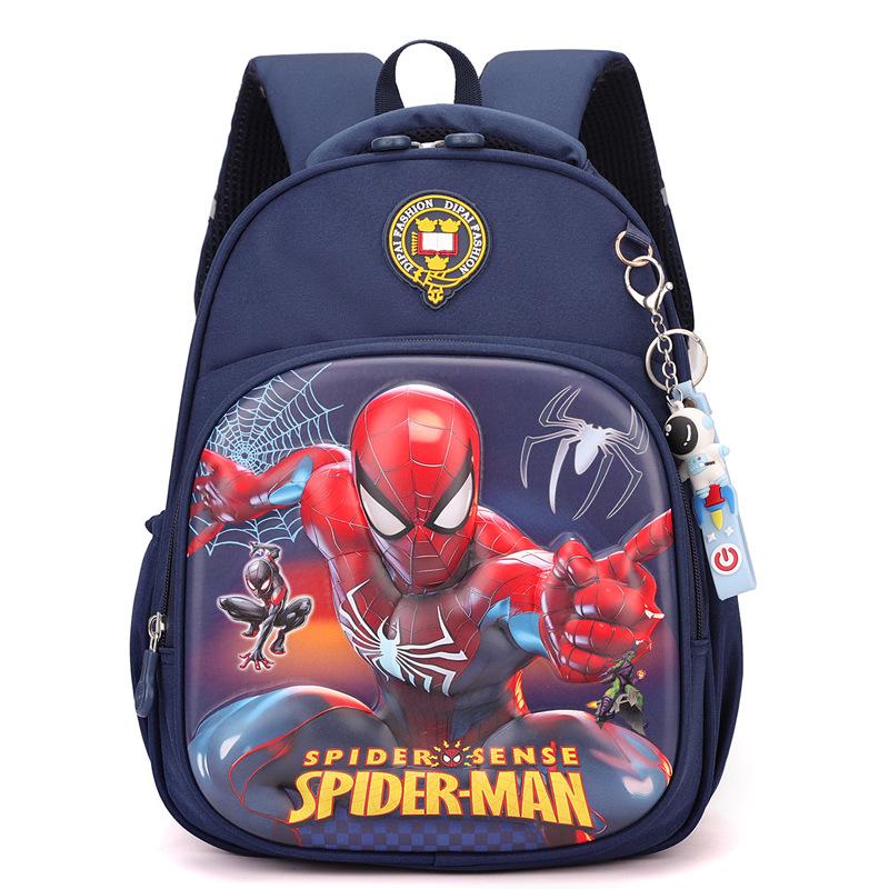 New Cartoon Kindergarten Elsa Princess Backpack Lightweight Spine-Protecting Small Backpack Cute Large-Capacity Children'S Backpack