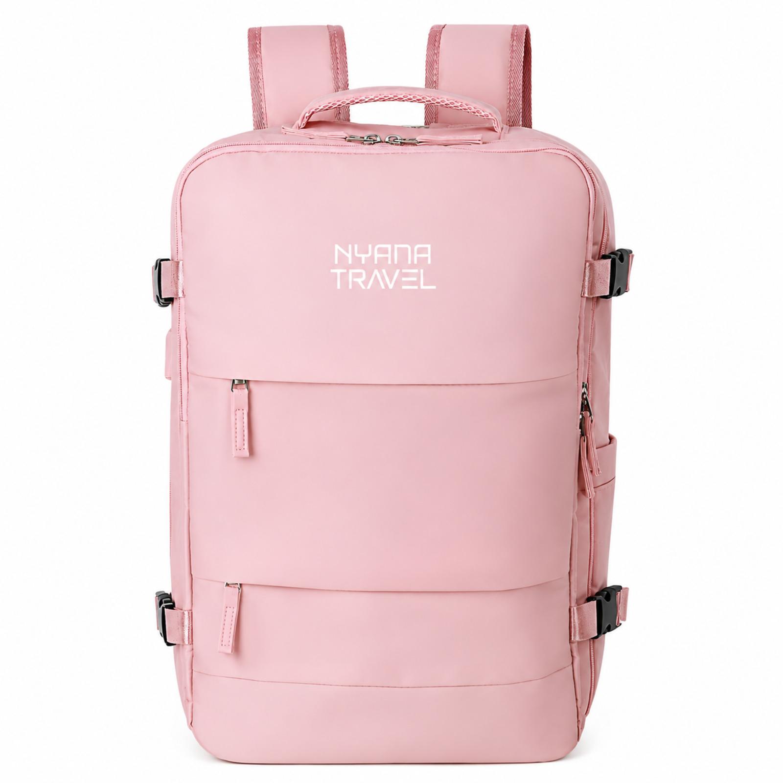 Mochila de Viaje Cabina Avión 40x30x20 cm Nyana Travel | Maleta de Mano con Compartimento para Zapatos y Portátil
