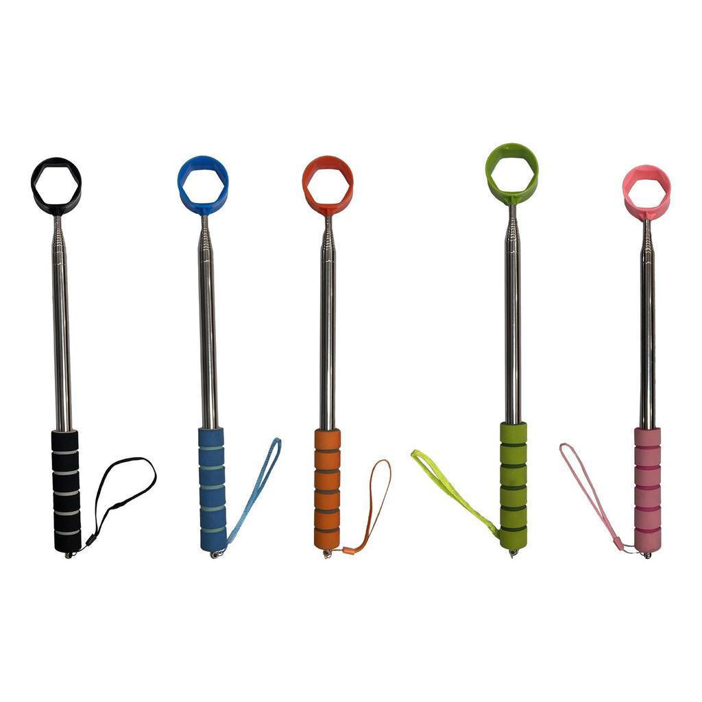 Golf Ball Retriever Telescopic Grabber Tool Golfers Gifts Locking Spoon