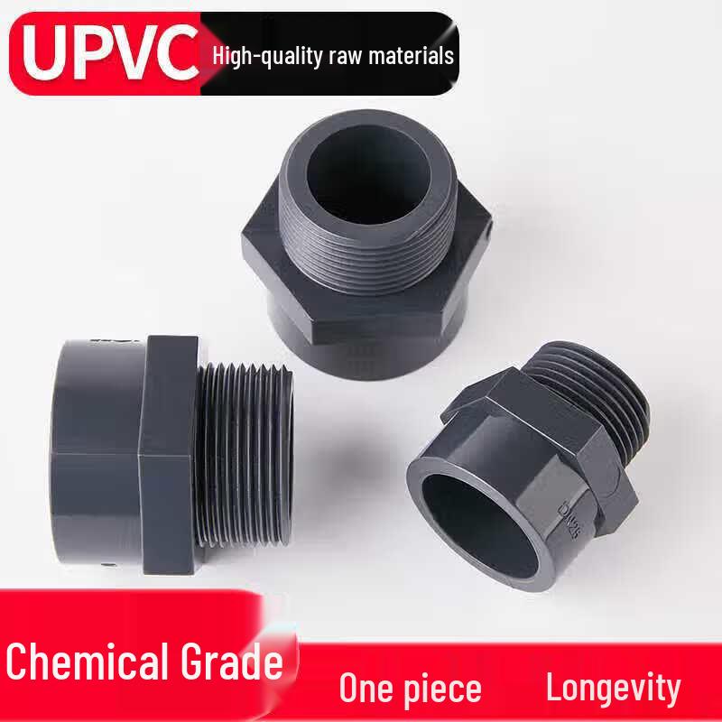 Sanyou PVC External Thread Straight Connector