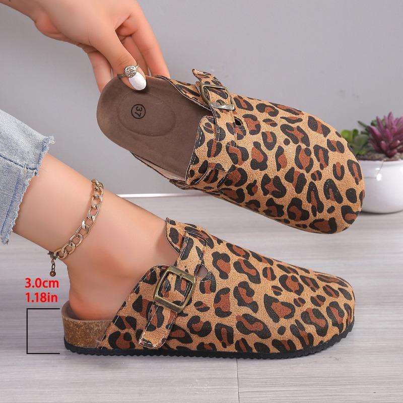 New large-size women's shoes Boken bag head half-drag pedal sandals women's summer wear round head half-drag lazy shoes