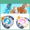 Safe And Playful Baby Swimming Ring Inflatable Float With Steering Wheel And Bebe Horn For Water Adventures