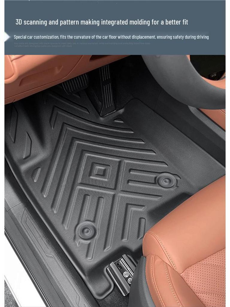 Eco-Friendly TPE Mats for Changan UNI-Z: Includes Full Set with Seat Back and Trunk Mats
