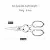 LIVINGO Kitchen Scissors, Forged, Durable, Disassembleable, Sharp, Multi-Purpose Stainless Steel, for Poultry, Food, Meat, Cooking, Bottle Opener, and