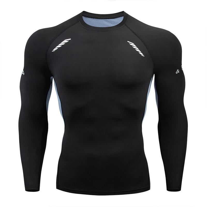 2025 Sport Compression T-Shirts: Long & Short Sleeves for Fitness, Running, Body Shaping
