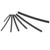 200 Psc Black Heat Shrinking Tube Set 2:1 Shrinking Ratio 10.4MPa 70 110 Celsius  Shrinkage Temp
