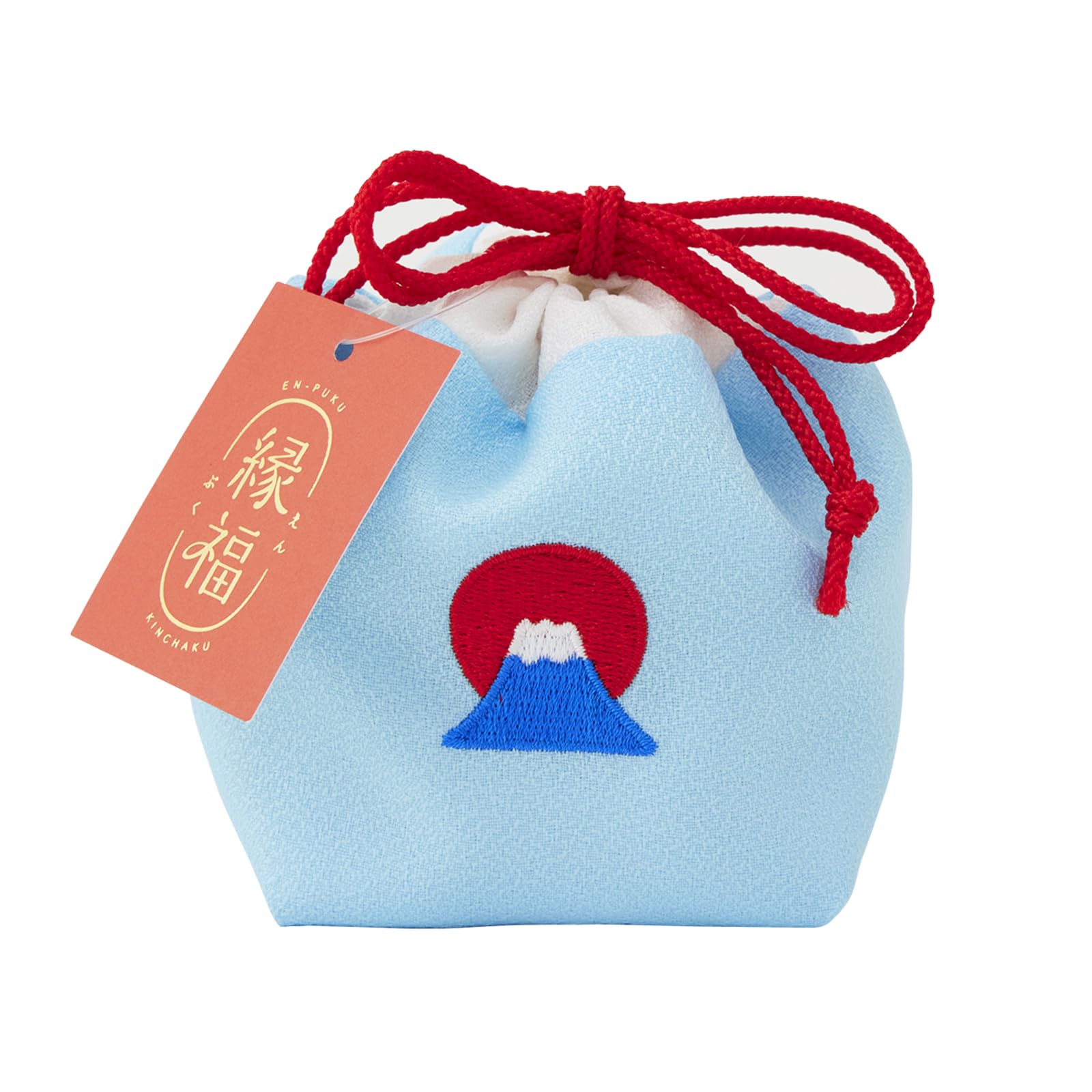 

JIKAN STYLE Мішечок на шнурку Enfuku Зроблено з Удачею Ідеально для Маленьких або 9 см x 9 см x 61338 Сумка, Японія, Дизайн у японському стилі, Предмети, Макіяж, Подарунки,