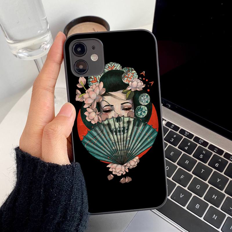 

Чохол для телефону Japan Style Art Japan для iphone 13 8 7 6S Plus X 5S SE 2020 XR 11 12 mini pro XS MAX iphone 11 pro