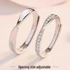 Adjustable Mobius Strip Couple Rings – Elegant Gift for Men, Women, Students on Valentine's Day