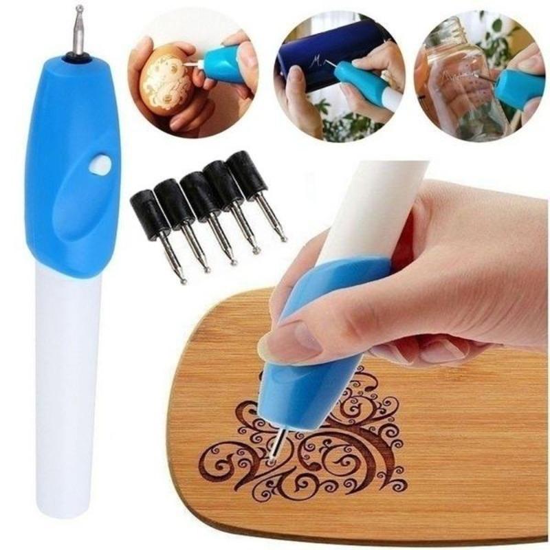Electric Carving Pen Jewelry Carving Pen DIY Wood Glass Metal Carving Pen Carving Tool