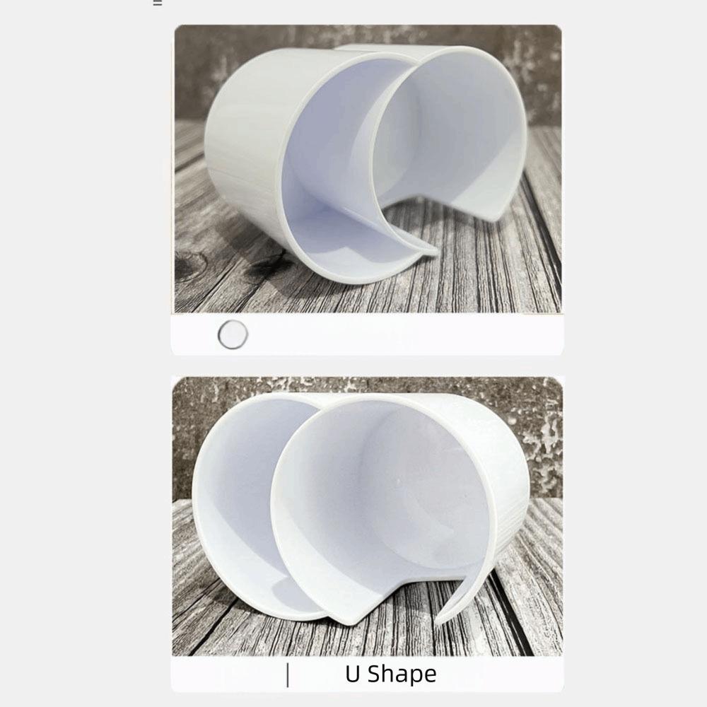 Dust-proof Cotton Swab Box Organizer Large Capacity Save Space Cotton Round Pad Holder Plastic 2 In1 Qtips Storage Holder