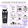 Personalized Water Bottles Custom Engraved with Name Customized Insulated Stainless Steel Shaker Bottle for Sport