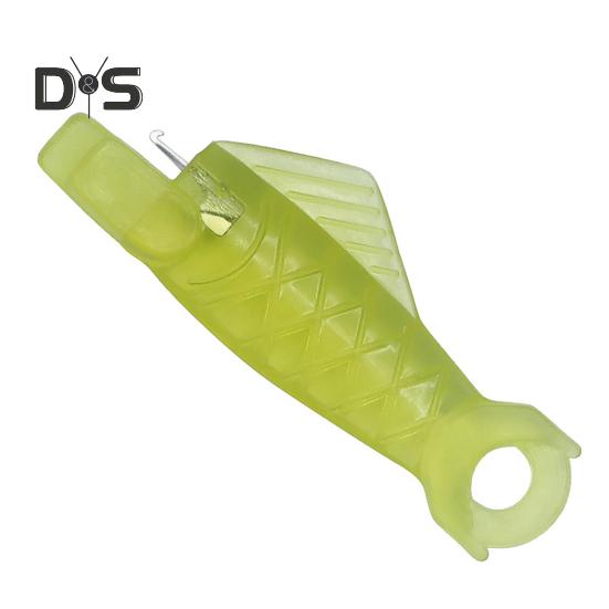 Nadeleinfädler mit Fischmaul, Nähmaschinen-Needle-Einfädler, Schlaufennadel-Einfädelwerkzeug für Handnähmaschinen, 20 Stück