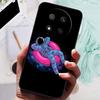 Custodia per Honor Magic7 Lite 5G Cool Black Silicone Morbido TPU Cover Posteriore Protettiva per Honor Magic 7 Lite 7Lite