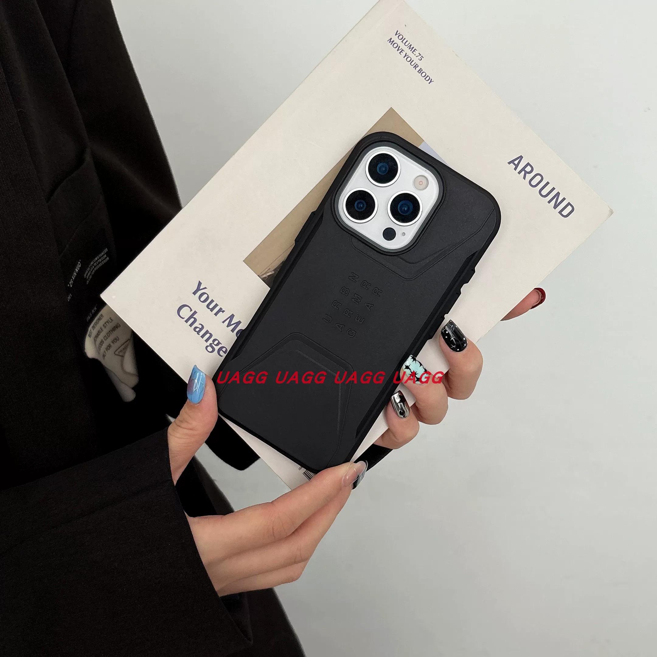 Camouflage Military-grade Drop-resistant Armor for Magsafe Magnetic Case for IPhone 17 Pro Max 16 15 14 Plus Clear Ice Crystals Shockproof Armor Case iPhone 17