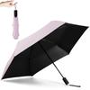 New for 2025 Folding Parasol with UV Light Heat Lightweight Automatic Folding UV Sun Heatstroke Suitable for and Comes with Umbrella Compact and