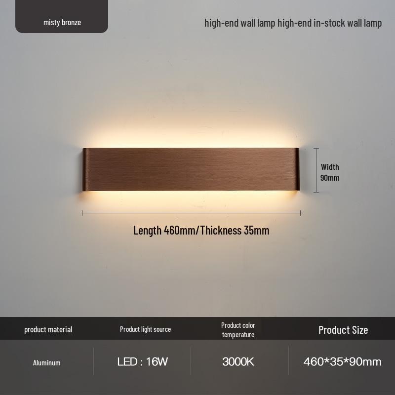 Nordic Minimalist Wall Sconce for Living Room & Bedroom