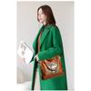 Vintage Chinese Style Elegant Shoulder Bag Women Fashion Euro-American Tote Bag Premium Soft Dough Bag Women