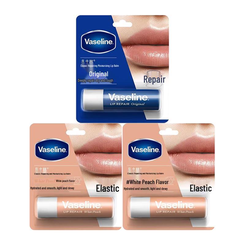 Vaseline Classic Repair Moisturizing Lip Balm (3-Pack)