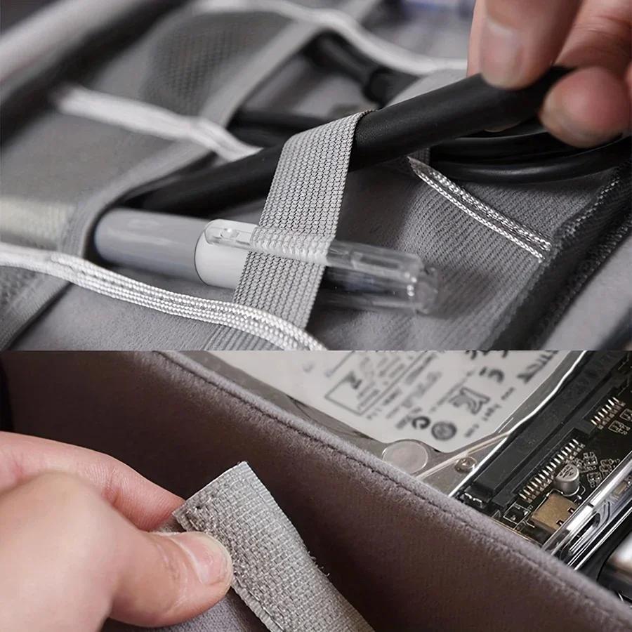 Travel Cable storage bag Portable waterproof Digital electronic storage bag USB data cable charger plug storage cable storagebag