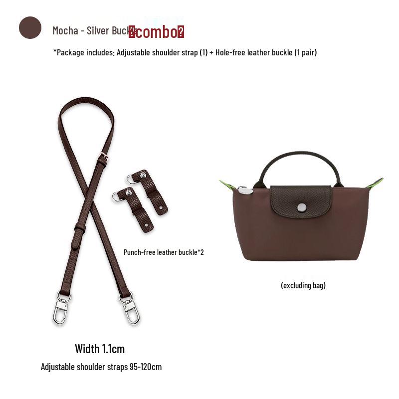Ingegnosa Borsa Mini Longxiang Fatta a Mano Cinghia a Spalla Regolabile Sostitutiva