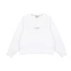 (WMNS) Casual Sports Alphabet Printing Pullover Round Neck White Hoodie Women's 5CC13022-WT