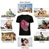 Valentine's Day Lover Baby Print Casual Crew Neck Tee Pure cotton T-shirt