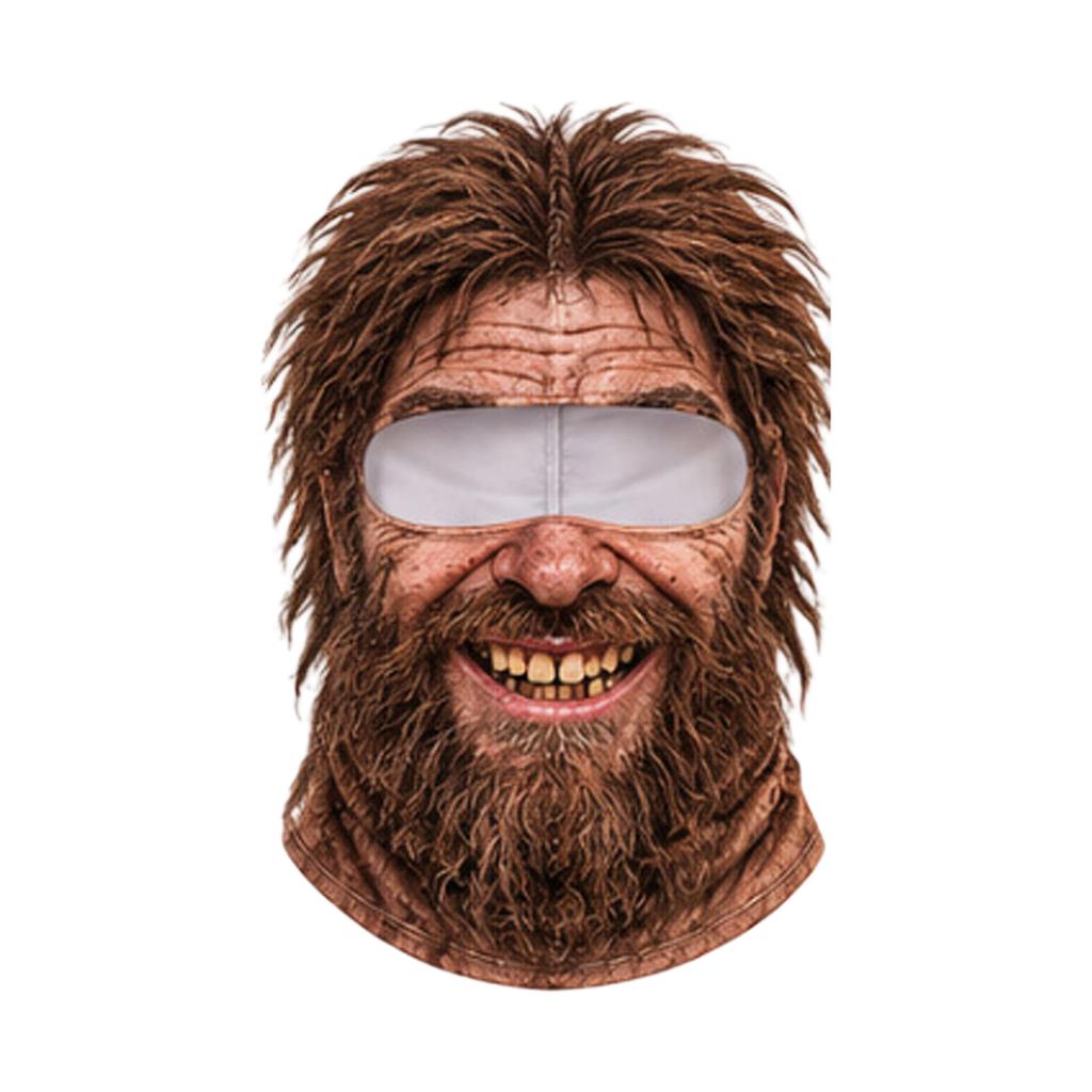Letvægts udendørs ansigtsmaske med et sjovt smileyface design