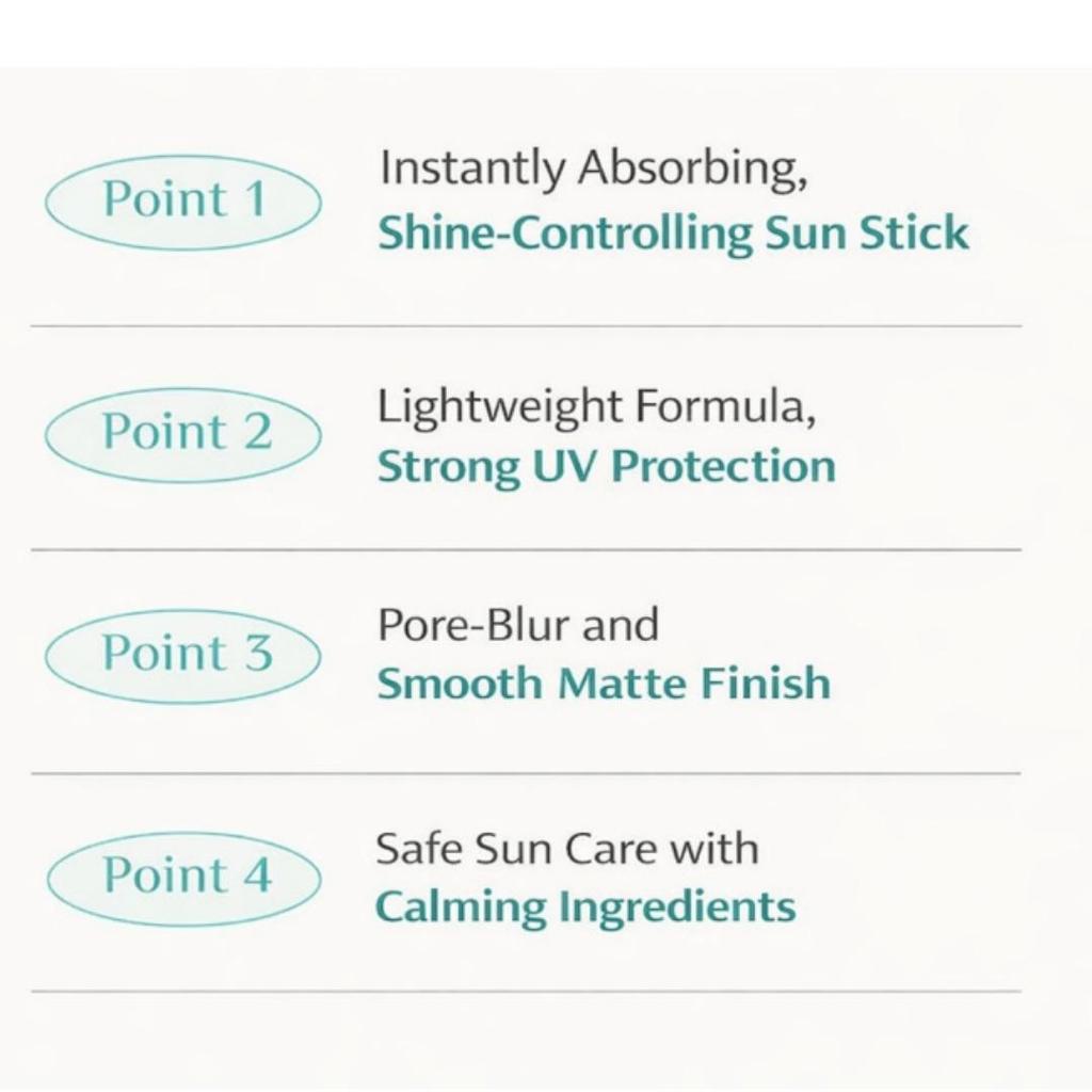 OBge Pore Zero Oil Control Sun Cream 50ml, Sun Stick 18g SPF50+ PA++++