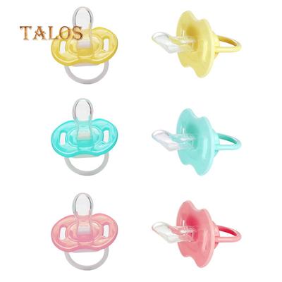 TALOS Toddler Baby Safety Silicone Dummy Soother Teething Pacifier Sleep Thumb Nipple