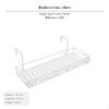 2Tier Iron Desk Organizer Rack with pegs, Hanging Storage Shelf, NoInstall for Office Living Room