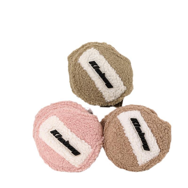 Korean Style Foldable Velvet Ear Warmers for Autumn/Winter - Windproof & Thickened Cold Protection Ear Muffs