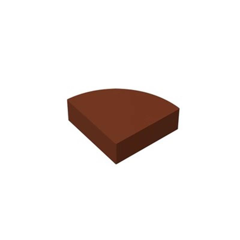 1000PCS MOC Flat Tiles 25269 Tile Round 1x1 Quarter DIY Enlighten Building Block Bricks Compatible with Assembles Particles