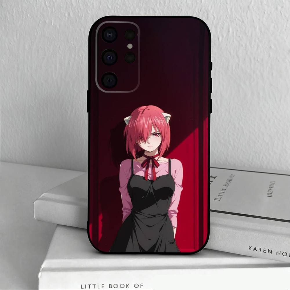 E-Elfen Lied L-Lilium Lucy  Phone Case For Samsung S25,S24,S21,S22,S23,S30,Ultra,S20,Plus,Others Soft Black Cover