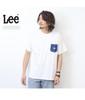 Lee Short Sleeve Denim Pocket Size S Men's T-Shirt, White,